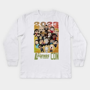 Legends of Tomorrow con 2023 v2 Kids Long Sleeve T-Shirt